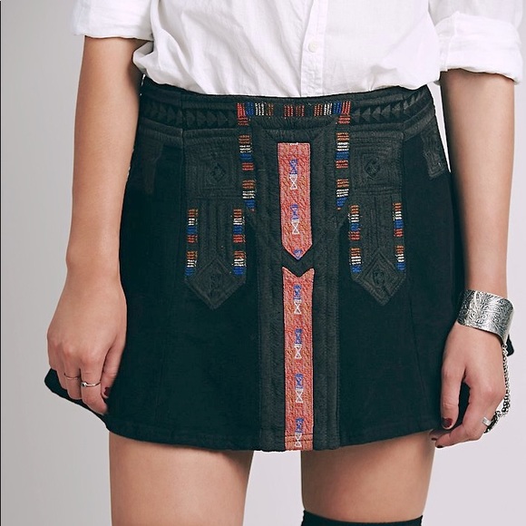 Free People Dresses & Skirts - Free People New Romantics Tribal Cheer Skirt